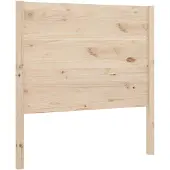 vidaXL Hoofdbord 96x4x100 cm massief grenenhout