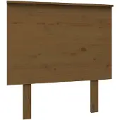 vidaXL Hoofdbord 79x6x82,5 cm massief grenenhout honingbruin