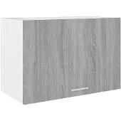 vidaXL Bovenkast Lyon 60x31x40cm bewerkt hout grijs sonoma eikenkleurig