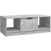 vidaXL Salontafel, betonkleur, 102x50x36 cm, houtvezel