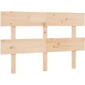 vidaXL Hoofdbord 144x3x81 cm massief grenenhout
