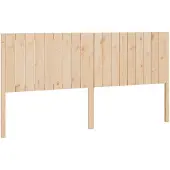 vidaXL Hoofdbord 185,5x4x100 cm massief grenenhout
