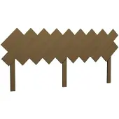 vidaXL Hoofdbord 178x3x80,5 cm massief grenenhout honingbruin