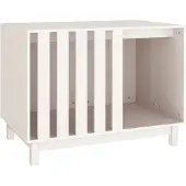 vidaXL Hondenhok 90x60x67 cm massief grenenhout wit