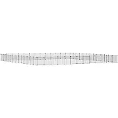 vidaXL Huisdierenkooi met deur 52 panelen 455x455x35 cm staal zwart