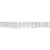 vidaXL Huisdierenkooi met deur 36 panelen 315x315x35 cm staal zwart