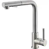 Mueller Reno keukenkraan met uittrekbare handdouche RVS PVD