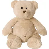Happy horse Speelgoed - - 13510 - Beige knuffelbeer - 17x10x8 cm - Voor baby's vanaf 12 maanden