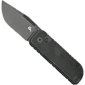 FOX Black NU-BOWIE, Black D2 Blade, Black G10 zakmes