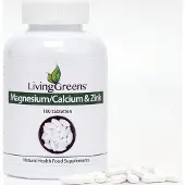 Livinggreens Magnesium calcium zink 180 tabletten