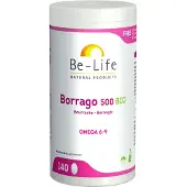 Be-Life Borrago 500 Bio 140 St Capsules