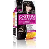 L'Oréal Casting Crème Gloss Semi-permanente Haarkleuring 200 Zeer Donkerbruin