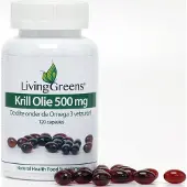 Livinggreens Krill olie 500 mg 120 capsules