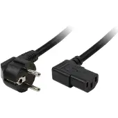 Logilink Power Cord IEC-C13 black 2m