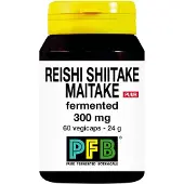 Snp Reishi shiitake maitake fermented 300 mg puur 60 vcaps