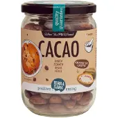 Terrasana Raw cacao bonen in glas bio