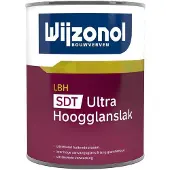 Wijzonol LBH SDT Ultra Hoogglanslak | Hoogglans Buitenlak 1 LTR - Wit