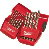 Milwaukee Boorbitje, Metaalboorset HSSG 19 st, Milwaukee (1,0 centimeter)