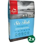 Orijen 6 fish cat kattenvoer 2x 1,8 kg