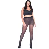 Pamela mann Plus Size panty Luxury 30 denier zwart female | Maat: 44-46