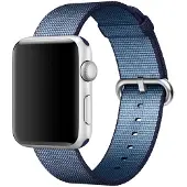Apple Watch 38mm Midnight Blue Woven Nylon Horlogeband