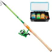 Berkley Flex Trout Tele Spinning Combo Groen 2.40 m / 5-15 g