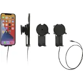 Brodit houder/support met magnetische lader-zwart iPhone 12-14 216326