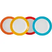 Gimex - Colour Line - Diepbord - Rainbow - 4 Stuks