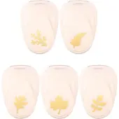 Vaessen creative Pons Set - Figuurpons - Herfstblaadjes - 5 st. - 1,7 tot 2,5 cm