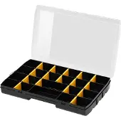 Stanley Assortimentskoffer Universeel (b x h x d) 357 x 48 x 229 mm Aantal vakken: 22 Inhoud 1 stuk(s)