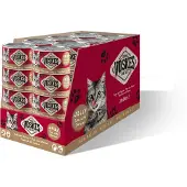 Voskes 24x Kattenvoer Nat Tonijn met Shirasu 85 gr