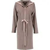 Cawö Badjas Women 821 Capuchon & Rits Beige-S