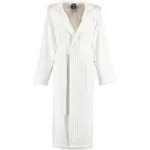 Cawö Badjas 827 Uni Capuchon Women Wit-S