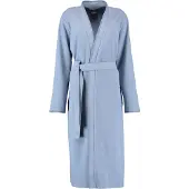 Cawö Badjas Women 812 Uni Kimono Blauw-32 / 34