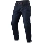 REV'IT! REV’IT! Lewis Selvedge TF L34 Donkerblauw Motorjeans Maat L34/W28