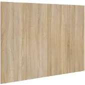 Super Merchant Hoofdbord 120x1,5x80 cm bewerkt hout sonoma eikenkleurig