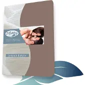 24-Bedding Dubbel Jersey - Topdek Hoeslaken - Topper Hoeslaken - 100% katoen - 80 x 200 cm - Taupe - Extra dikke kwaliteit 200 gr/m2