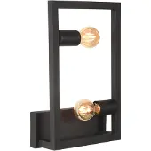 Label51 - Wandlamp Quadrato - Zwart - 10x20x40cm
