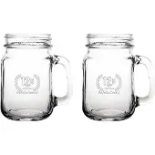 Fusion Gegraveerde set Drinkglazen 45cl Gefeliciteerd 12,5 jaar getrouwd