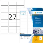 Herma Naambadge etiket 4511 63.5x29.6mm wit