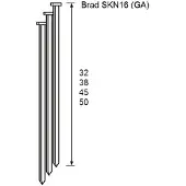 Dutack Brad SKN16 Cnk 64mm 20° doos - 2000 Stuks - 5138054
