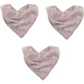 Silly billyz Towel Bandana Bibs Antique Pink 3 Stuks