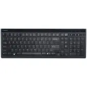 Kensington Advance Fit, Volledige grootte (100%), Bekabeld, USB, AZERTY-indeling, Zwart