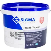 Sigma Facade Topcoat Matt QRR | Matte Gevelverf 5 LTR - Wit