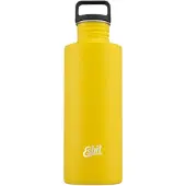 Esbit Sculptor Waterfles - 1 Liter - Geel - RVS Drinkfles - Lusdop
