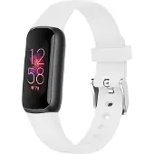 IMoshion Siliconen bandje voor de Fitbit Luxe - Wit