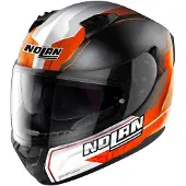 Nolan N60-6 Gemini Replica A. Rins helm, mat zwart/oranje, maat M (58)