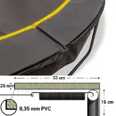 Magic Jump Trampoline Rand Black 251 cm