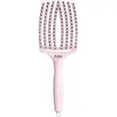 Olivia Garden Fingerbrush Care Iconic Boar&amp;Nylon Pastel Pink