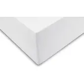 Zo! Home Hoeslaken Satinado White - 100% Katoen-Satijn - 90 x 200cm